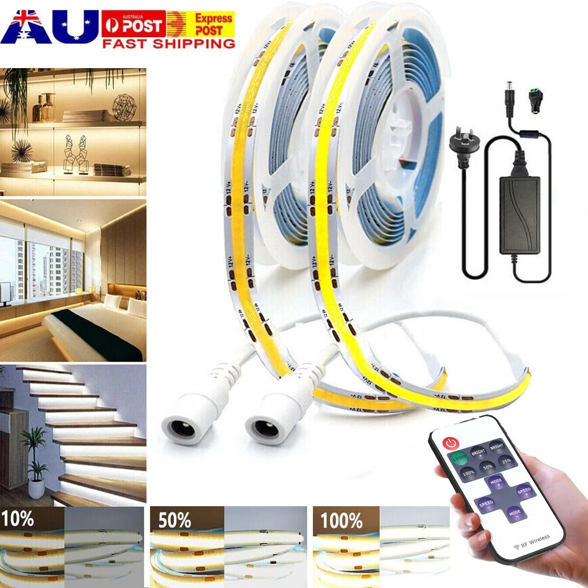 Warm white led strip lights with remote online
