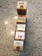 NOS New Boxed Audio Radio Vacuum Tubes 9KZ8 6JT8 6CS6 6G77 9AU7 Tubes