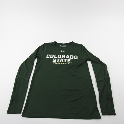 CSU Rams Under Armour Long Sleeve Shirt Women's Dark Green Used | eBay