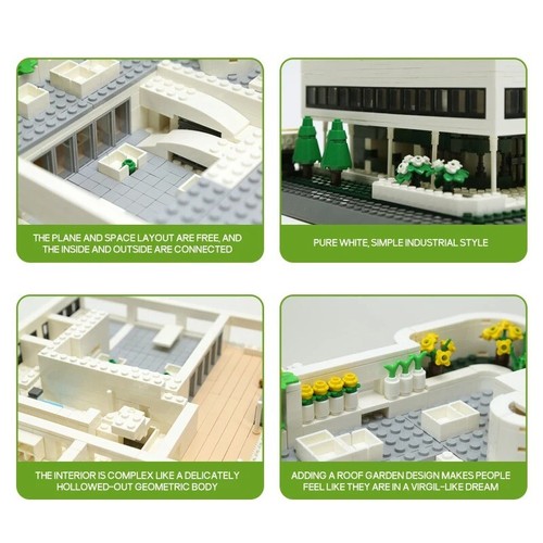Wange Bloque de Construcción Juguetes Arquitectura Mundial Ladrillos Modelo para Adultos o Niños - Imagen 567 de 872