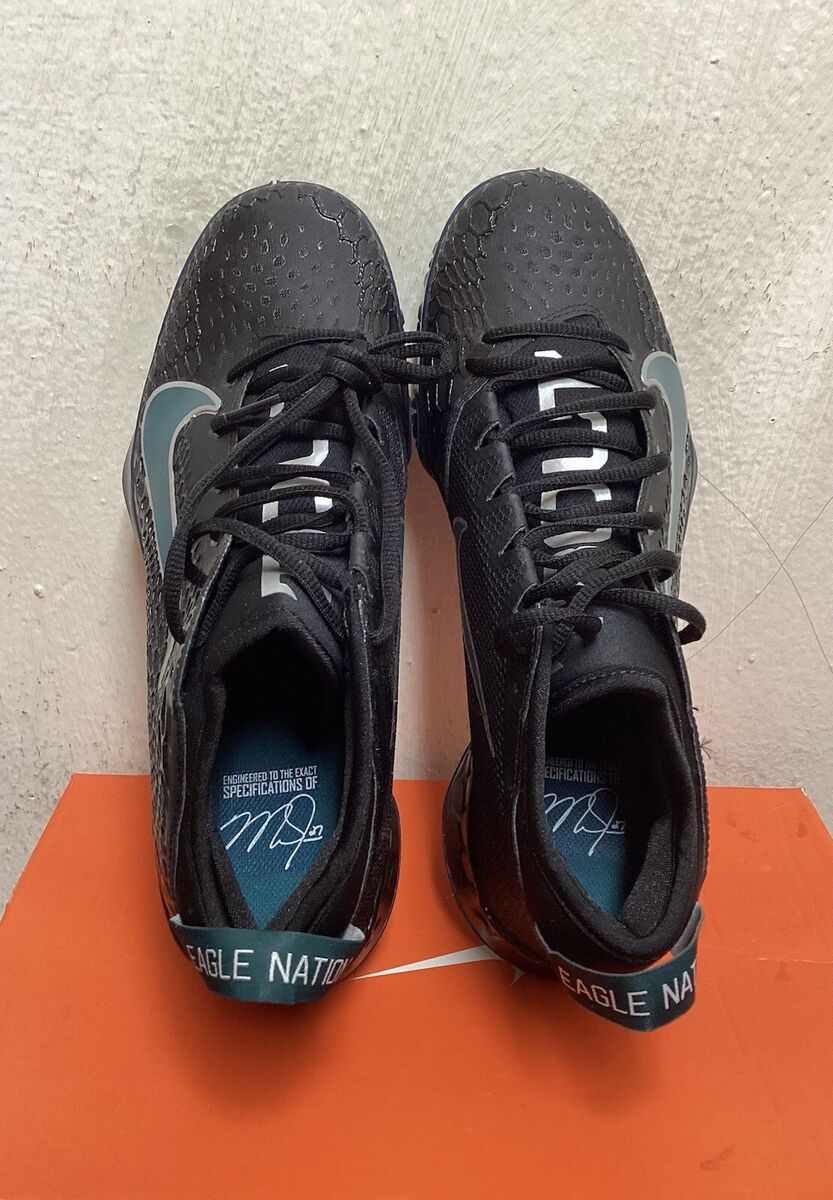 NIKE FORCE ZOOM TROUT 5 TF EAGLE NATION BLACK BASEBALL SHOES NIKE FORCE ZOOM TROUT 5 TF EAGLE NATION BLACK BASEBALL SHOES