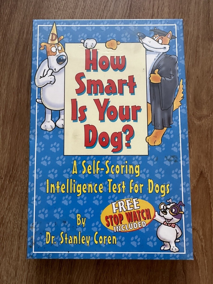 Iq Test Dogs Being Smart Dog IQ Test How To Speak Gift Party