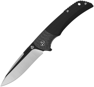 New QSP Knife Harpyie Linerlock Black Folding Pocket Knife QS129-A