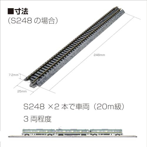 KATO N gauge Track Set V1 20-860 Variation 1 Mainline Passing Sliding Set - Picture 5 of 6