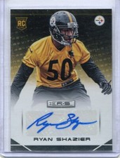 2014 Rookies & Stars - RYAN SHAZIR - Autograph Rookie - OHIO STATE STEELERS