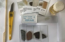 Thin sections on prepared on request service- Batch 1