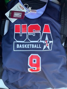 michael jordan usa practice jersey
