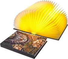 Book Light Folding Cat Book Lamp 3D Gifts /Birthday Present for kids boy girls