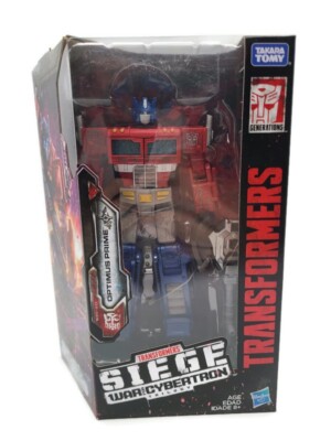 Transformers War For Cybertron Siege Voyager Class Optimus Prime NEW