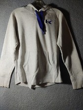 Under Armour Storm Mens Sweatshirt Size Medium Gray Pullover Hoodie Pockets