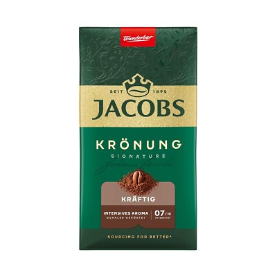 Jacobs Filterkaffee Krönung Kräftig 8x 500g (4000g)Jacobs Filterkaffee=14,75 /kg