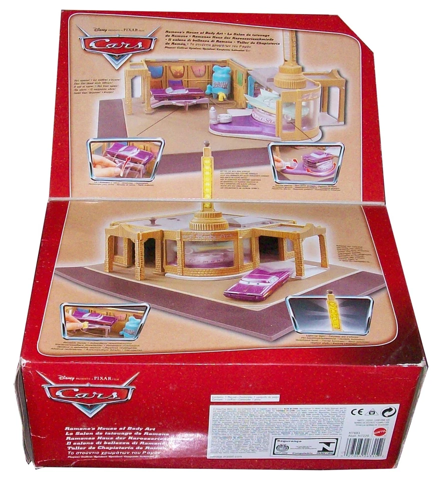 DISNEY PIXAR CARS 1 del 2006 • RAMONE'S HOUSE OF BODY ART • IN SCATOLA CHIUSA - Immagine 2 di 4