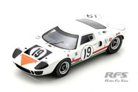 Ford GT40 12H Sebring 1967 Nino Vaccarella Umberto Maglioli 1:43 Spark Us 252