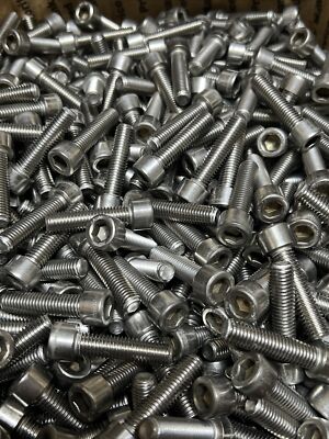 LOT OF 10 M10 X 40mm Socket Head Cap Screws Stainless DIN 912 A2-70