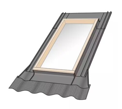 VELUX High-Profile Tile Roof Flashing for Curb Mount Skylight (No Underlayment)