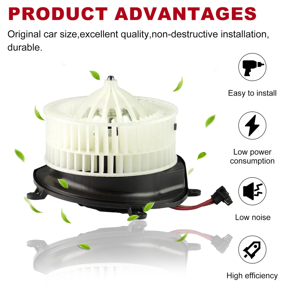 Nuevo motor de soplador de aire acondicionado para Mercedes W211 C219 E320 E500 E550 CLS550 2118300408 Foto 2 de 4