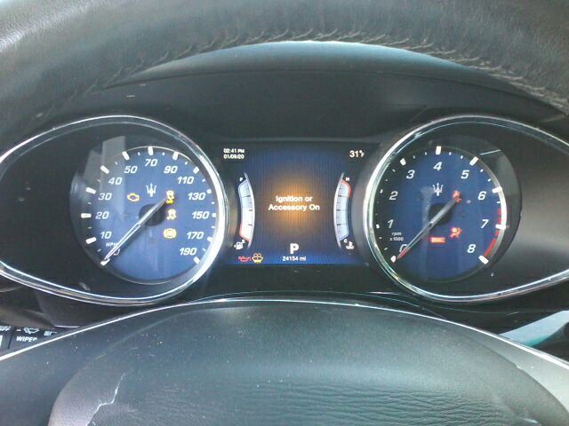2016 Maserati Quattroporte speedometer cluster 24K TESTED 670036055