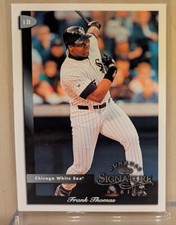 1998 Donruss SIGNATURE SERIES #35 Frank Thomas White Sox HOF RARE VHTF BASE CARD
