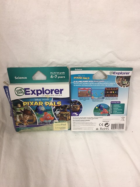 leapfrog leapster explorer pixar pals