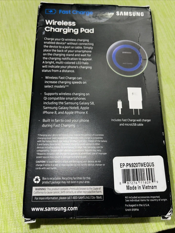 Cargador inalámbrico RAVPower RP-PC014 Qi 10W carga rápida cargador rápido Foto 2 de 3
