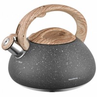 FlöTenkessel Wasserkessel 2.7L Edelstahl Marmorbeschichtung Klausberg KB-7250