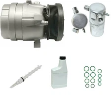 RYC Remanufactured Complete AC Compressor Kit EG972 With Rear AC