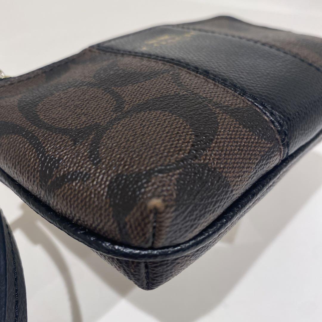 COACH Signature Accessory Pouch ① Coach Signature Accessory Pouch | eBay