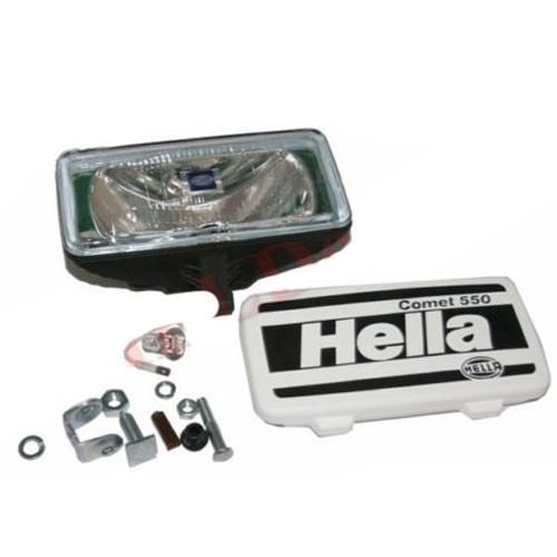 Hella Comet 550 Spot Driving Light With Cover & H3 Bulb 55w 12v Universal GEc - Picture 1 of 5