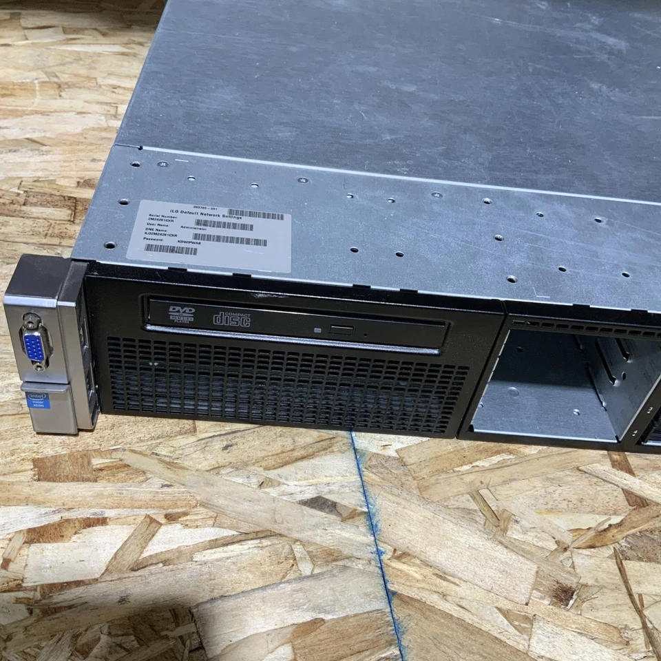 HP Proliant DL380p G8 2x E5-2670 v2 2.5ghz 20-Cores / 48gb  / 2x 460w NO HD A001 - Image 3 of 4