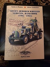 Soviet Armored Wheeled Vehicles 1905 - 1965 Military Reference WW1 WW2  Car APC