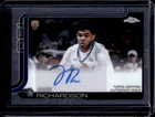 2025-26 Topps Chrome Jase Richardson Auto Autograph RC #TCAR-JR Magic Rookie