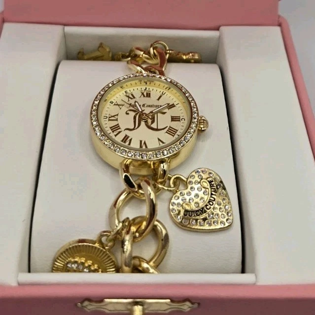 NEW Juicy Couture Bling Charm Watch with Extra Straps NEW Juicy Couture Bling Charm Watch with | Mercari main image 3