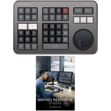 Davinci Resolve Speed Editor, Bluetooth USB-C Editing Keyboard Bundle with
