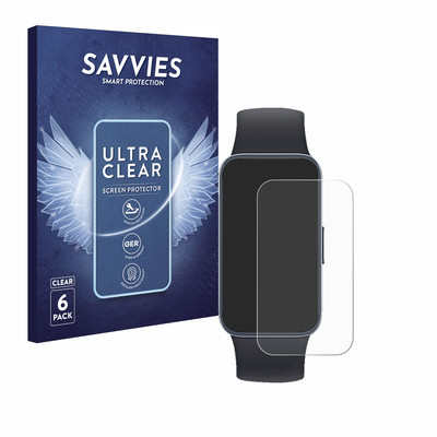 6x Folie für Huawei Band 8 Schutzfolie Displayschutz Display Schutz Klar