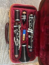 Normandy brand wooden Clarinet. Made in France