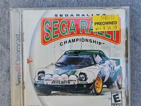 Sega Rally 2 Championship For Sega Dreamcast Game With Case And Manual Pls Read