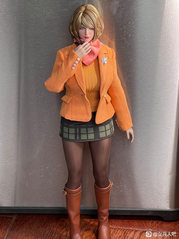 Superduck Ashley Clothes Set & Head For 12" Female PH  1/6 Action Figure