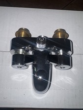 Heavy Duty 3 3/8" Centers Chrome Plated Diverter Clawfoot Tub Faucet