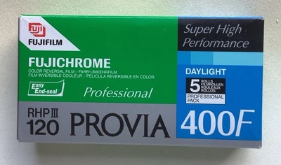 EXPIRED Provia 400F RHP lll 120 Film Fujifilm Fujichrome Transparency ...