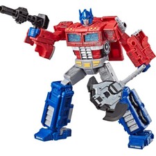 7-Inch Optimus Prime Action Figure - Transformers Siege WFC-S11 Voyager Class