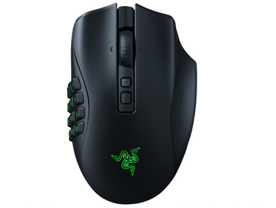 Razer Naga V2 Pro - Kabellose MMO-Gaming-Maus HyperSpeed schwarz