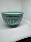 Vintage McCoy Pottery Small Mixing Bowl Fish Scale Pattern