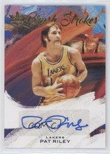 2020-21 Panini Court Kings Brush Strokes 75/75 Pat Riley #BR-PAT Auto k4p