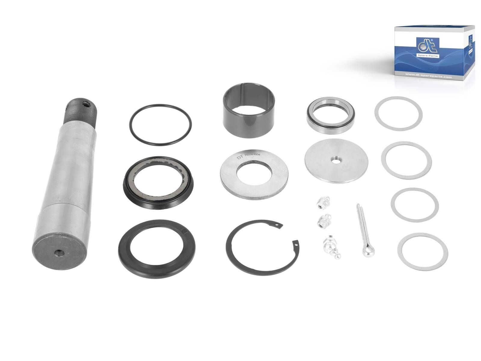 Kit pivot de fusée DT Spare Parts 2.95003 pour essieu de camion avec bagues 45mm
