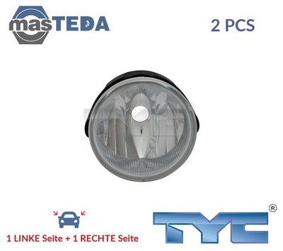 19-5741-01-9 NEBELSCHEINWERFER PAAR SET TYC 2PCS NEU OE QUALITÄT