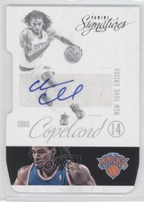 2012-13 Panini Signatures Die-Cut Chris Copeland #42 Auto 1l7