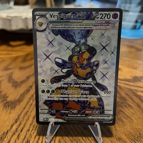 Pokemon Vespiquen ex 212/197 SV03: Obsidian Flames Holo