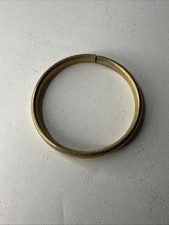 Vintage Gold Filled Bangle Childs Bracelet Mid Century Scroll Design