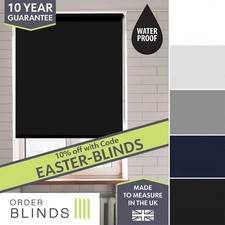 Waterproof Bathroom Roller Blinds - PVC Fabric Blinds For Wettest Of Rooms