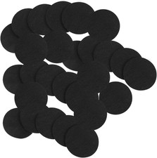 50PCS Felt Pads for Furniture 1.5 Round Adhesive Pads Hardwood Floors Black